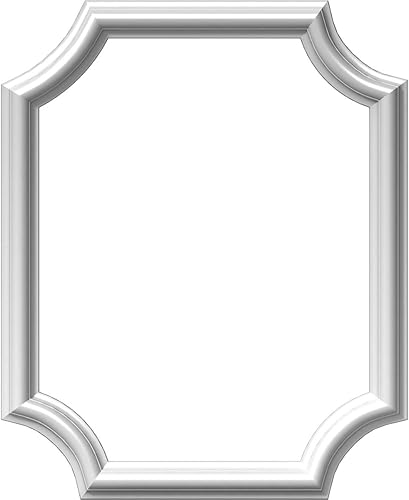 Ekena Millwork PNL16X20AS-02 Panel de pared moldeado festoneado Ashford de 16 pulgadas de ancho x 20 pulgadas de alto x 12 pulgada de profundidad