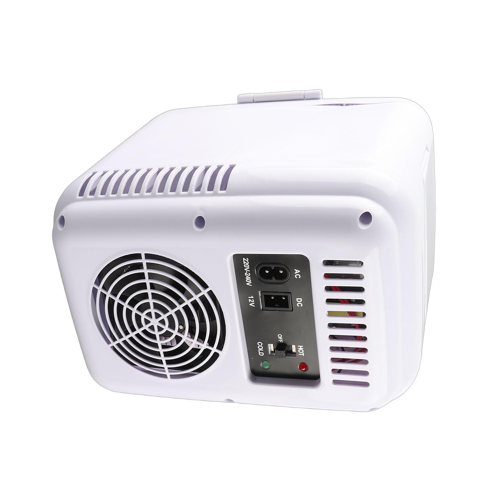 Annadue Pannello Solare Monocristallino 50W DC18V per Frigorifero | Mini frigorifero portatile con scatola batteria, cavo di collegamento, per campeggio, auto, camper, barca, attività