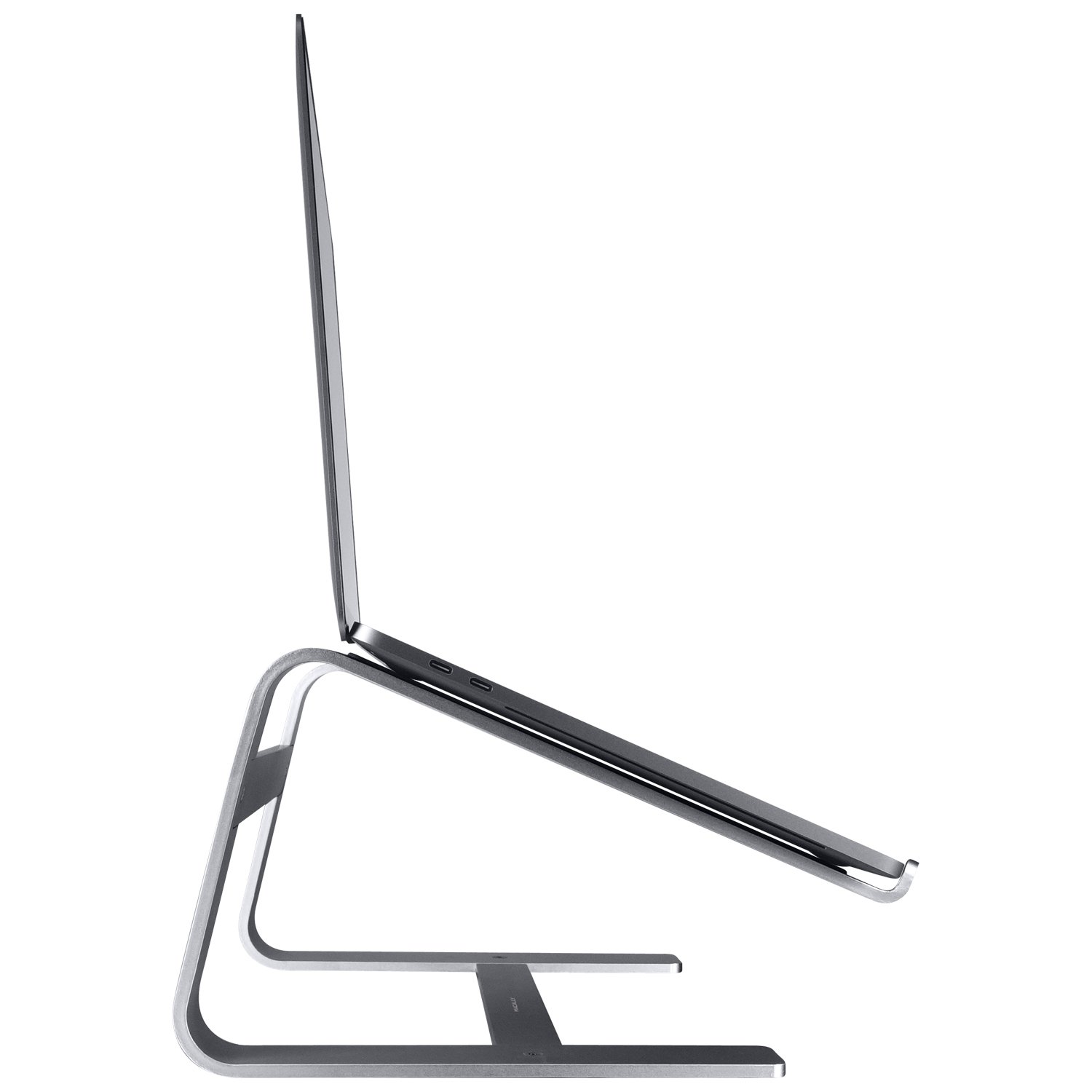 MacAlly Astand Aluminum di Supporto per Apple MacBook, MacBook Air, MacBook PRO e Qualsiasi di tra 25,4 cm e 43,2 cm Grigio Space Gray