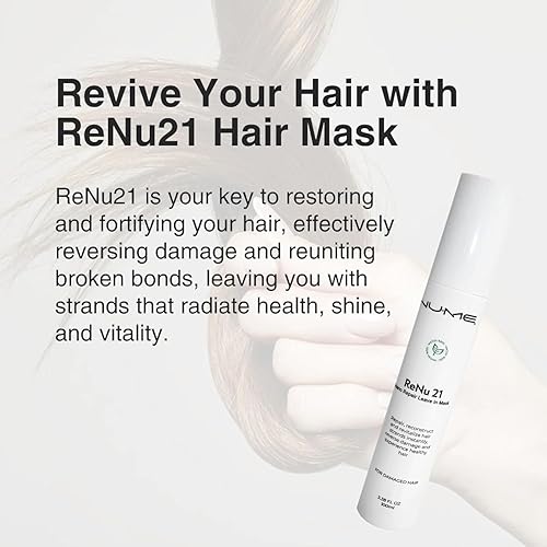 Miniatura 9 de ReNu21 Nano Repair Leave In Mask  Leave-In Repair Hair Mask Treatment to Repair Dry or Damaged Hair  Hair Growth for Thinning & Split Ends