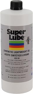 Super Lube 52030 Synthetic Oil without PTFE, Low Viscosity Lightweight, 1 quart Bottle, Translucent