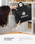 CooCoCo Back Massager with Heat for Home/Office Chair, Fathers Day Dad Gifts for Men, Vibration Massage Seat Cushion with 8 Motors, Heated Chair Pad for Sitting Comfort, Reading, Working, Relaxation