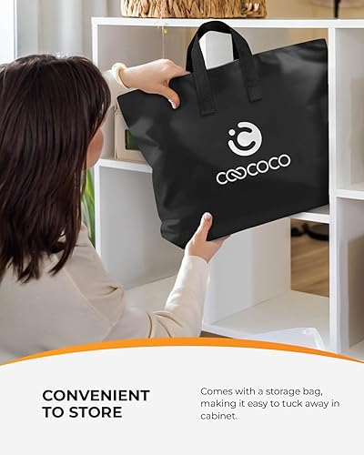 Miniatura 6 de CooCoCo Shiatsu Masajeador de cuello y espalda con calor, almohadilla para silla de masaje para aliviar el dolor de cuerpo completo, masajeador de