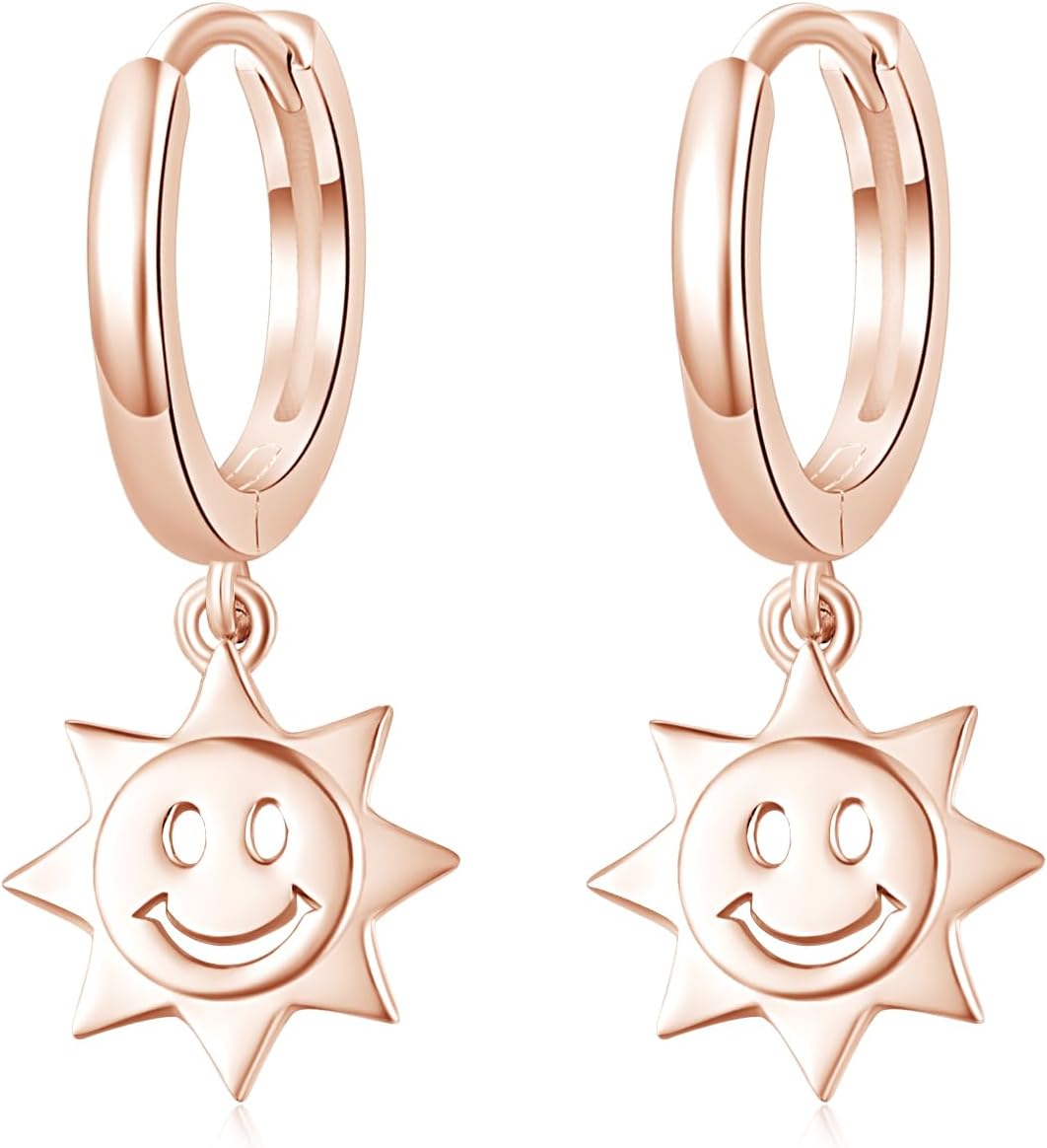 OHAYOO Skeleton Hand Earrings 925 Sterling Silver Skull Huggie Hoop Earrings Halloween Drop Dangle Earrings Gothic Jewelry Gifts for Women Men