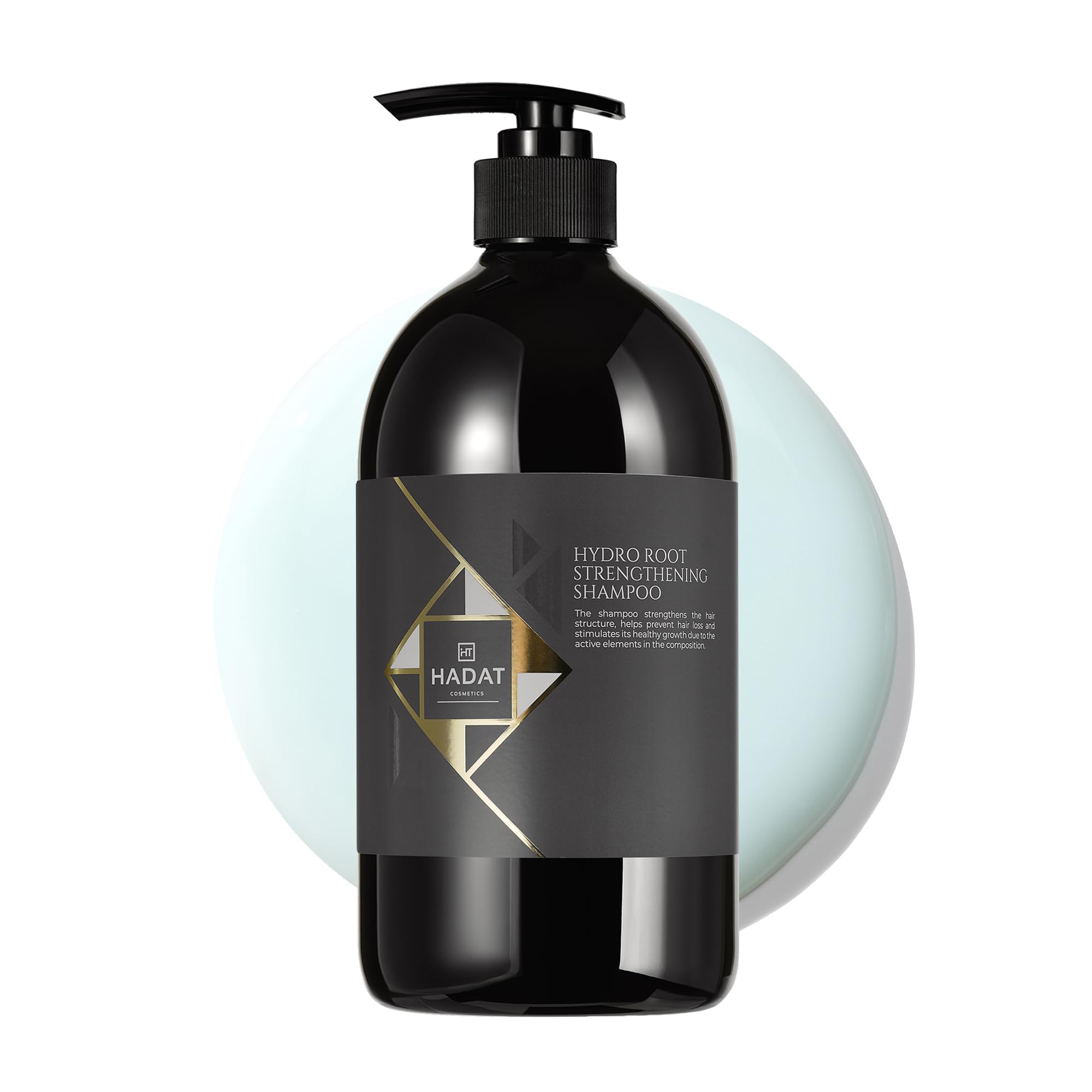 HADAT Root Strengthening Shampoo Haarwachstum Rosmarin Klärendes Anti-Schuppen Shampoo für fettige Kopfhaut Feuchtigkeit & Stärkung für Damen und Herren Made in Israel (800 ml)