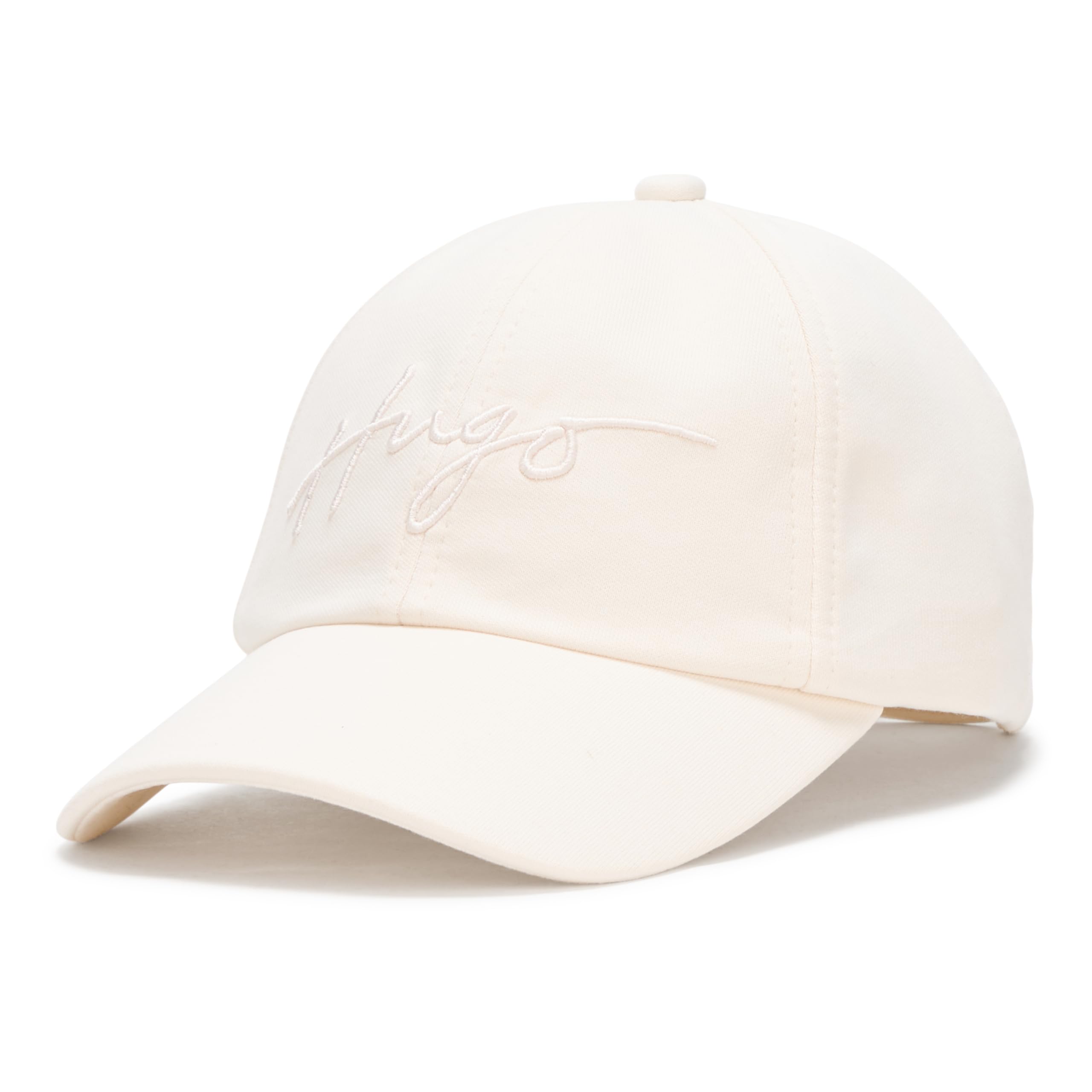 

                                                    HUGO, Woven Logo Baseball Hat, Natural White, One 
