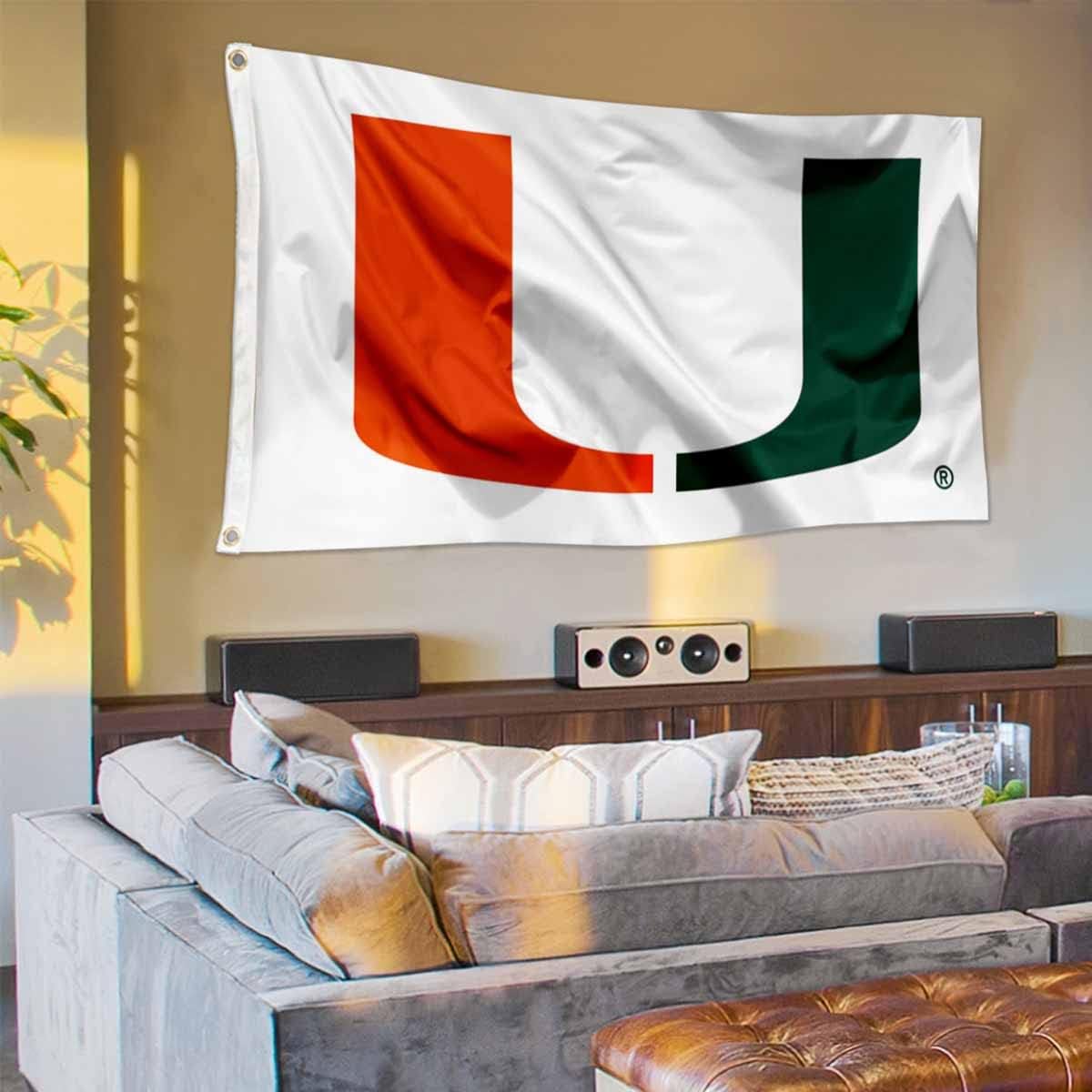 Indoor hurricanes flag