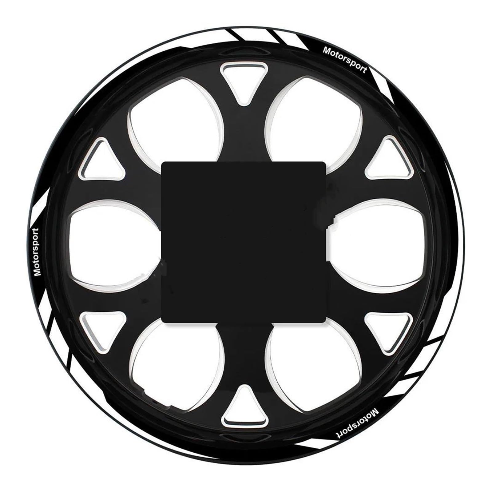 Motorcycle Wheel Stickers Night Reflective Decorative Rim for F900R F800R F900XR S1000RR S1000R S1000XR R1200R R1250RS(Style 7)