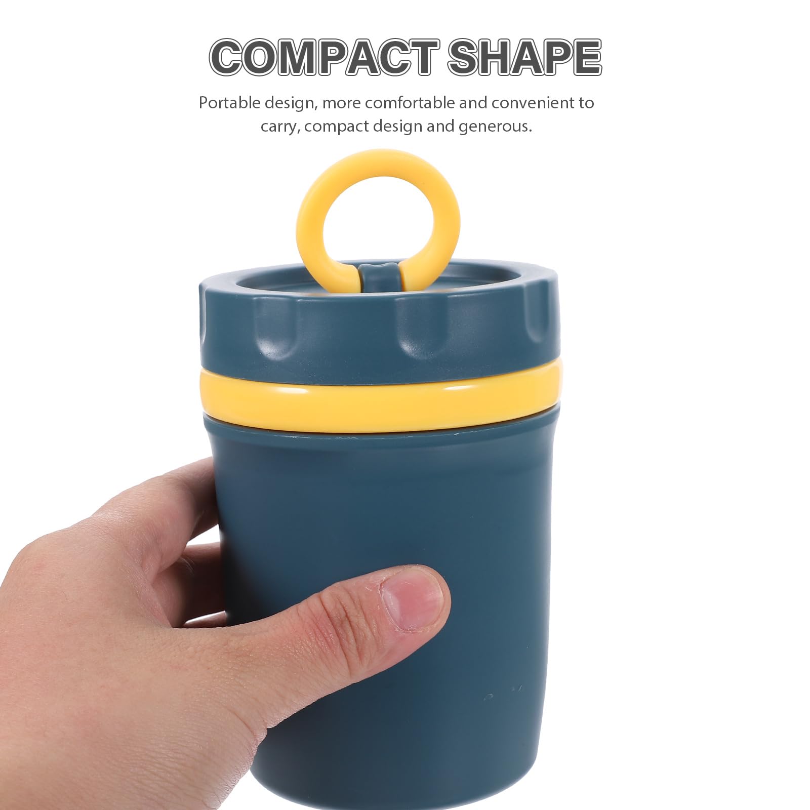 Cabilock 1 Pièce Tasse à Déjeuner Portable Avec Couvercle Et