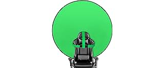 Portable Green Screen Chair, 57 in Greenscreen Backdrop with Stand Double Sided Foldable Green Background, Chroma Key, for Photography Streaming Gaming Photo Zoom Video Chats and Meeting
Portable Green Screen Chair, 57 in Greenscreen Backdrop with Stand Double Sided Foldable Green Background,…