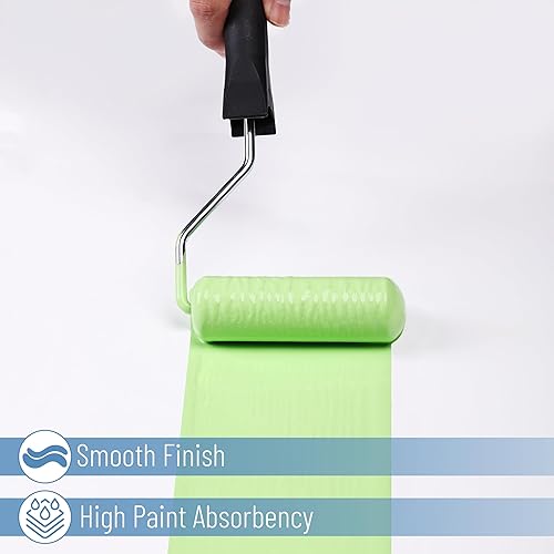 Miniatura 4 de Bates- Rodillo de pintura de 4 pulgadas con 2 cubiertas de espuma