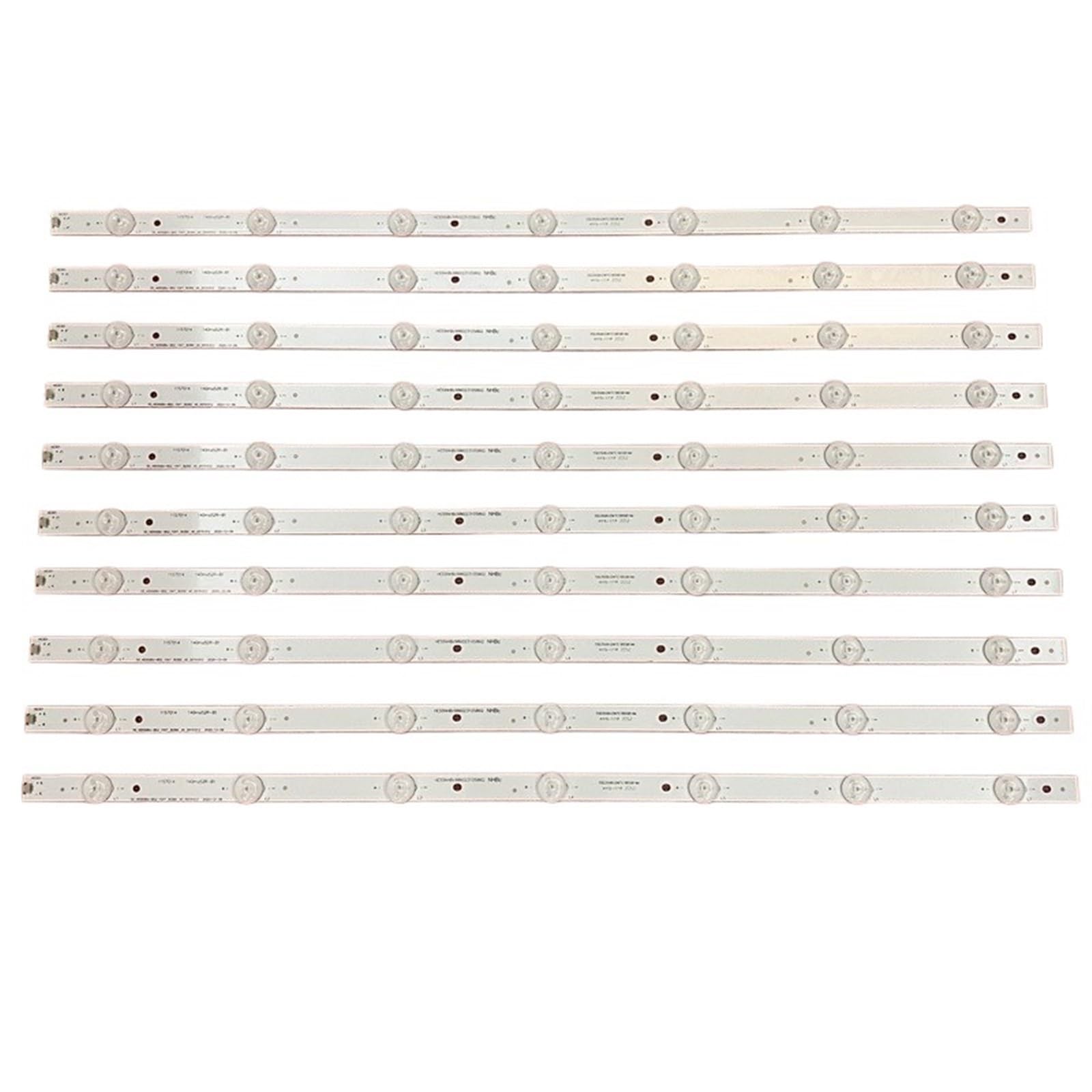 LED Backlight Strip Compatible with TV LC-55LBU591U LC-55LBU591C SVH550AQ0 TV 55H6D 55DU6500 Color Kit 10pcs for 1 TV
