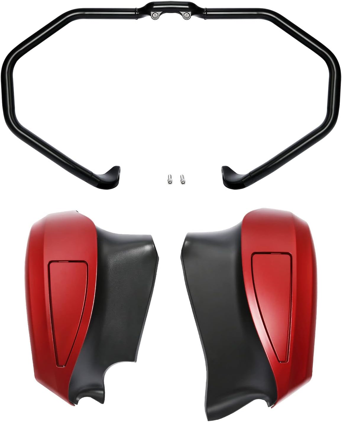 TCMT Lower Vented Fairing Engine Guard Highway Bar Fit for Indian 2016-2025 Springfield Dark Horse 2017-2018 Roadmaster Classic 2019-2025 Chieftain Limited Chieftain Dark Horse