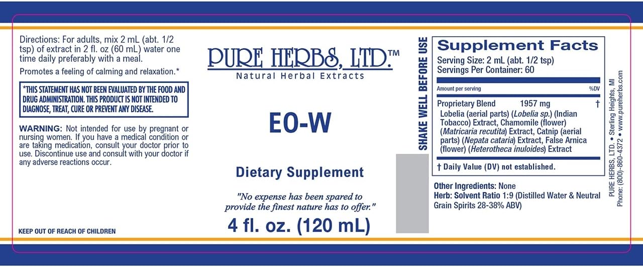 Pure Herbs, Ltd. EO-W (4 oz.)