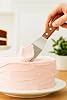 Busstier Profesyonel Paslanmaz Çelik Açılı Spatula, Ergonomik Ahşap Saplı, Pasta, Kek ve Krema Sıvama, Tatlı, Baklava Servis Spatulası, Esnek Mutfak ve Pastacılık Yardımcısı