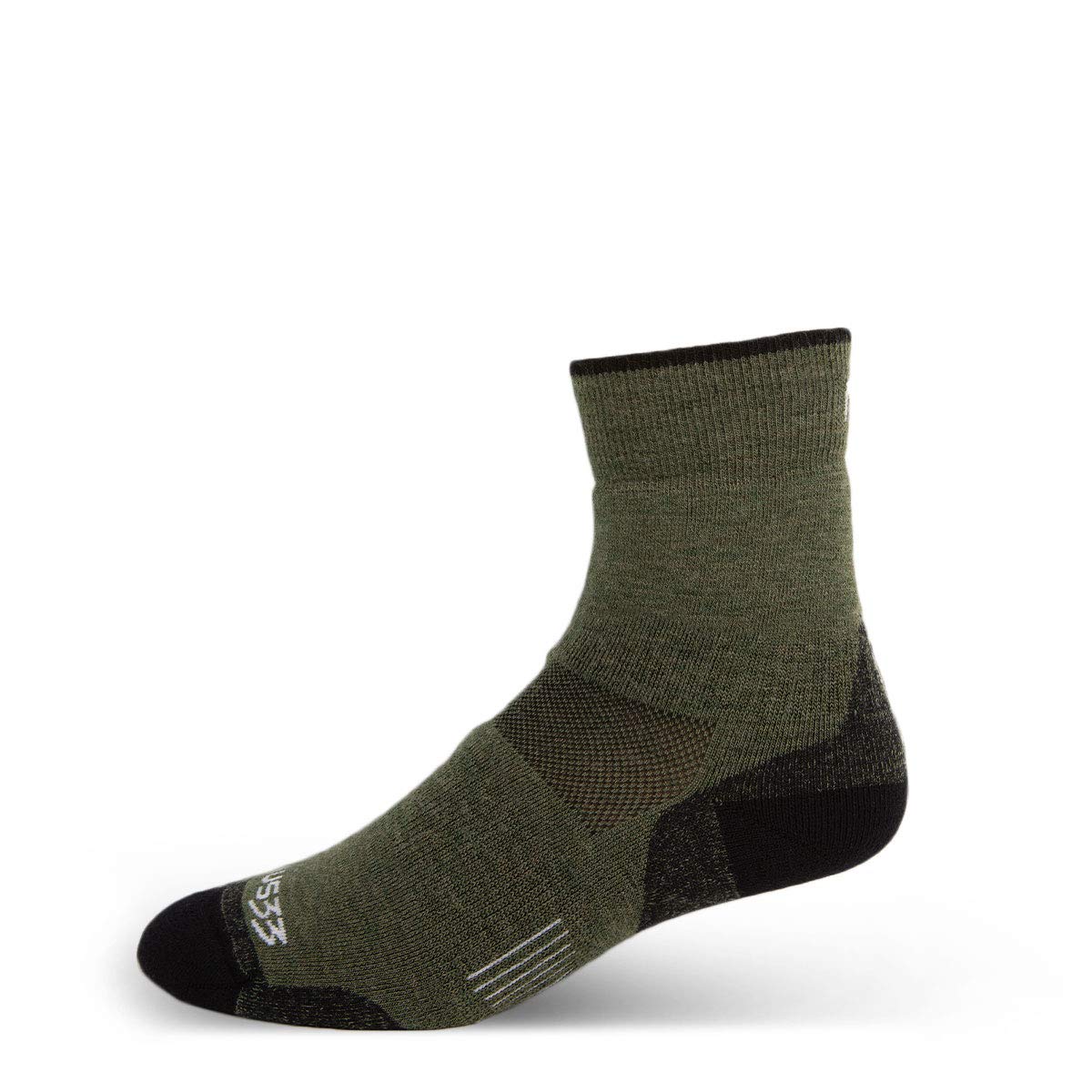 USA Made - Lightweight Crew Socks - Hiking Socks - Merino Wool - Mountain Heritage