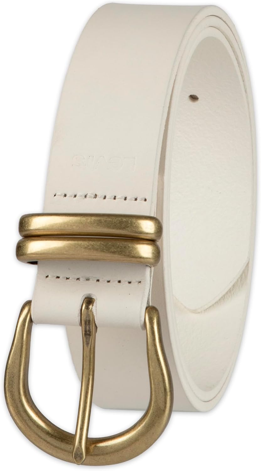 Levi's womens Round Centerbar Sliding Loop Belt - Image 2