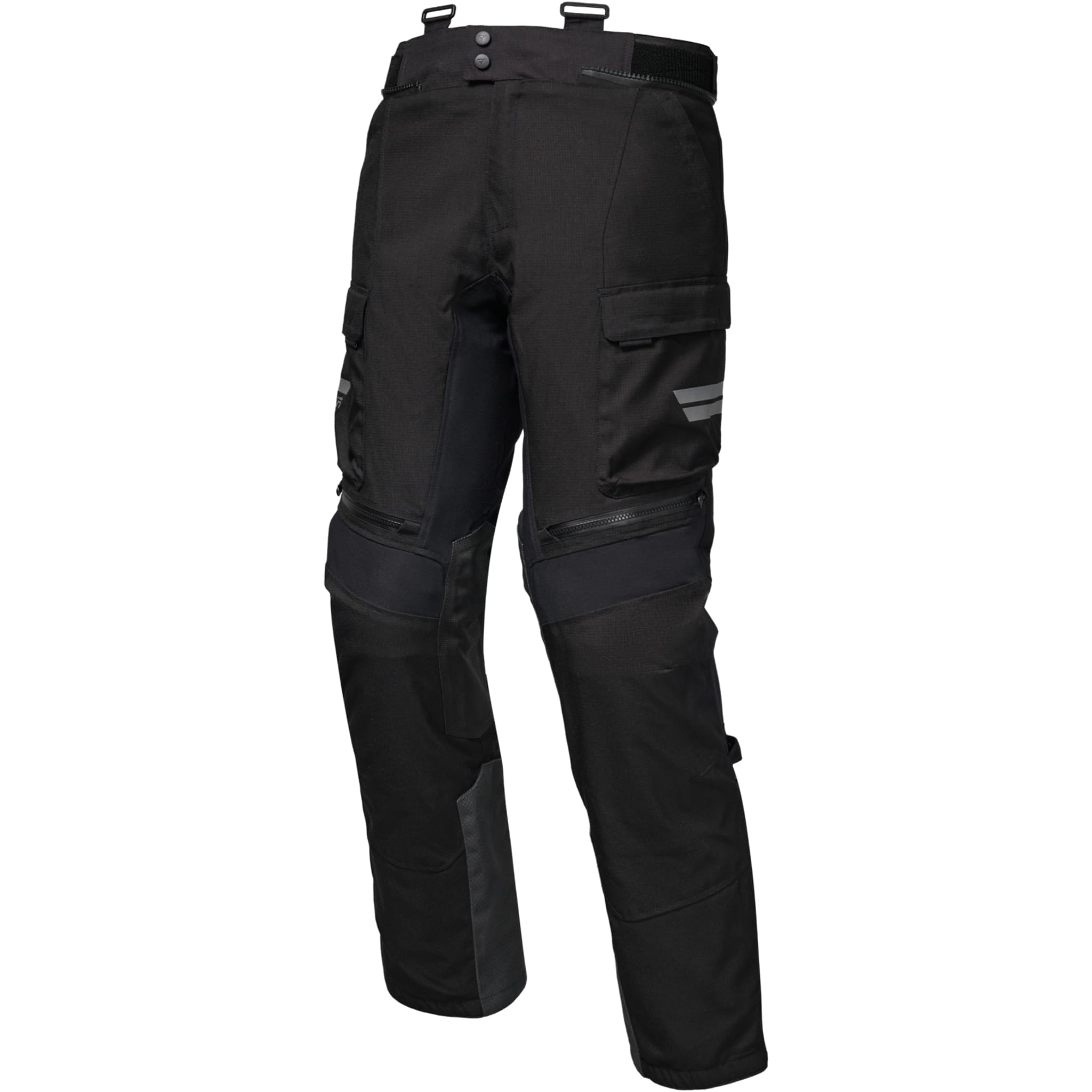 Modeka Atlaz Motorrad Textilhose, schwarz, Long L