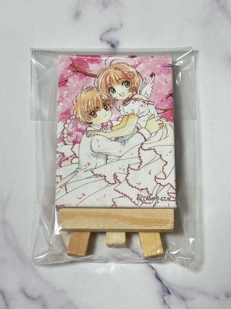 カードキャプターさくら ミニカンバッジ さくら 小狼 CLAMP TVアニメ『カードキャプターさくら』 - トレーディングハート型