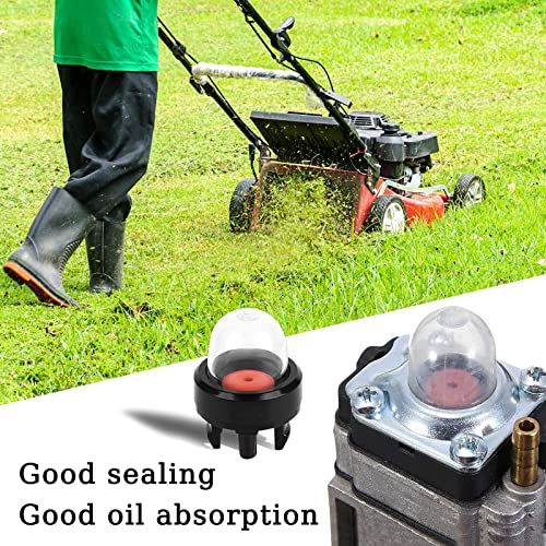 Primer Pumpe, 6 Stück Primer Bulb, Vergaser Primer Pumpe, Kraftstoffpumpe Vergaser, Snap in Primer Bulb Pump, für Rasenmäher, Kettensägen, Gebläse und Trimmer