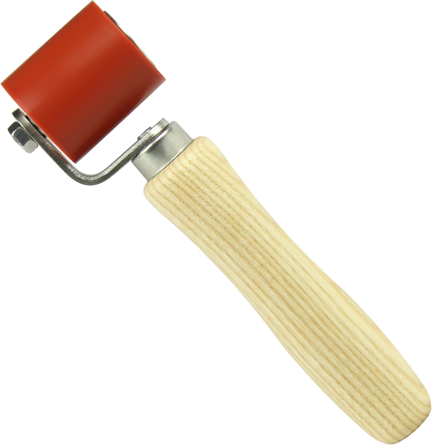 Welding Handheld Roller,4cm Silicone Seam Roller, Smoothing Seam Roller Tool for PVC/TPO/EPDM Single Ply Roofing Tape,Sound Deadening, Banner, Wallpaper etc.