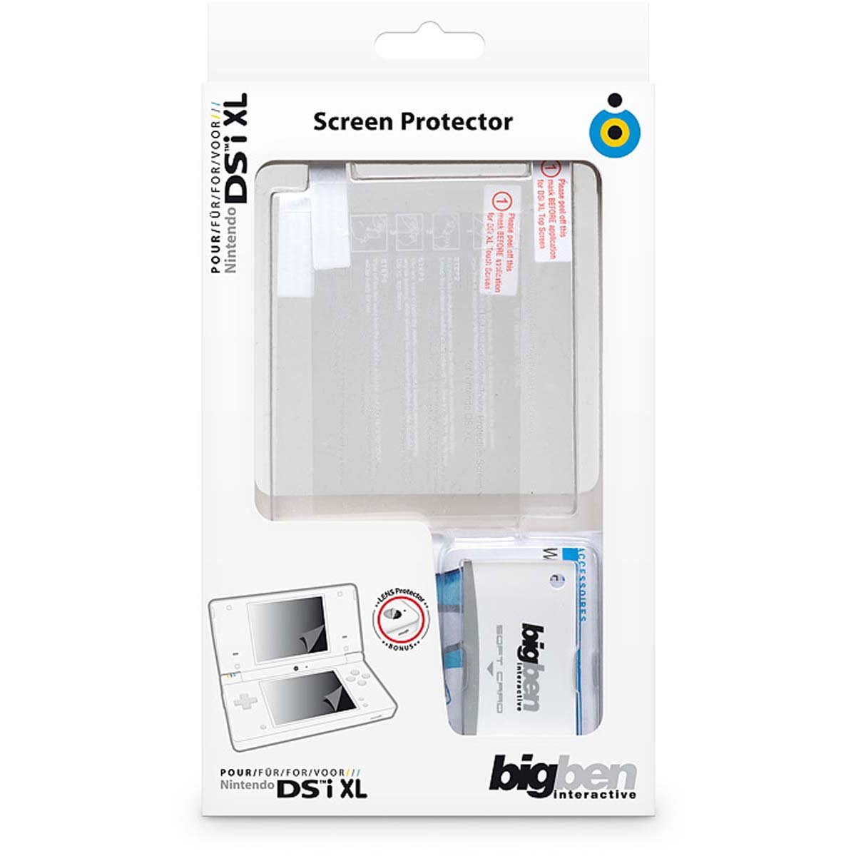 Kit de protection d'écran pour DSi XL