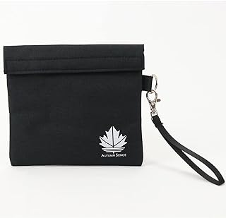 Smell Proof Bag 7" x 6" Smellproof Odorless Stash Storage Pouch & Case - Eliminate Odor, Stink, and Smelly Scent in a Carbon Lined Airtight Storage Sack, Premium No Smell Container with Mesh Divider