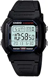 Relogio Masculino Casio W-800H-1AVDF - Preto