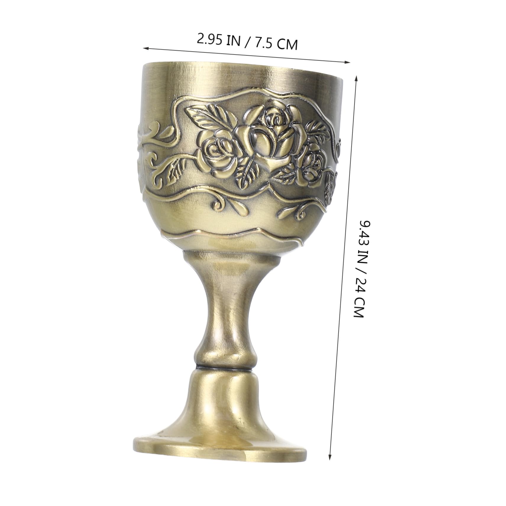 Amazon.co.jp: アンティークワインリキュール聖杯ゴブレット