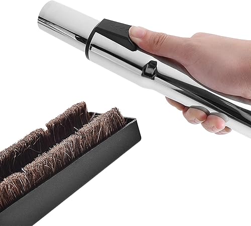 Miniatura 3 de Eagles Cepillo de piso de madera dura con varitas de extensión de 1-1/4 pulgadas para la mayoría de aspiradoras, aceptando accesorio de 1-1/4