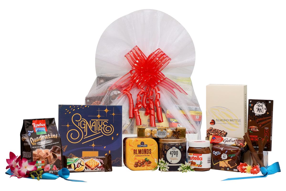 The Gift Tree Premium Chocolate Gift Hamper | Gift For Birthday, Anniversary, Family, Friends, Corporate, Clients, Christmas, New Year-image-26