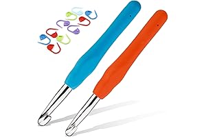 Nitlak Set of 2, 9 mm and 10 mm Crochet Hooks