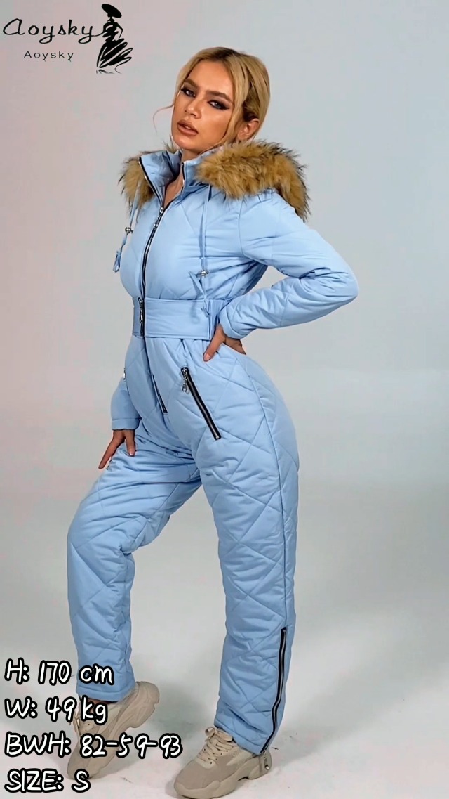 Lazzboy Skianzug Damen Schneeanzug Skioverall Skifa Produktbild-Vorschau 10