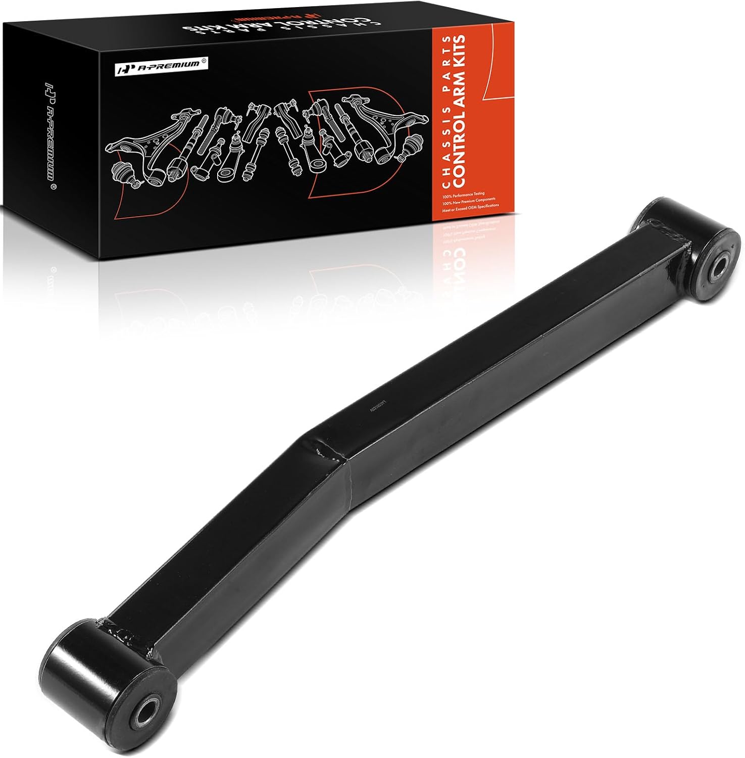 A-Premium Front Lower Control Arm, with Bushing, Compatible with Jeep Wrangler 2007-2017, Wrangler JK 2018