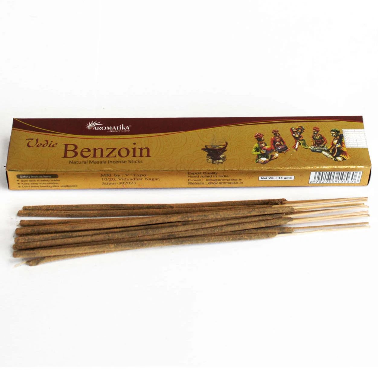 Buy Top Gift Vedic Benzoin Natural Masala Incense Sticks 15G Packet
