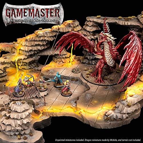 The Army Painter - Dnd Paint Set Gamemaster Character With Precise Detail Hobby Brush 20 Warpaint 19X12 Ml, 12 Ml Brush-On Primer, 5 28Mm Miniatures, Miniature Painting Kit With Bonus Item #TOP5