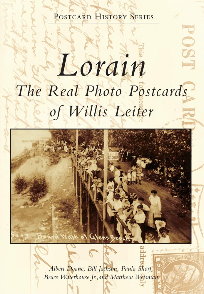 Lorain Real Photo Postcards Willis Leiter cadeau pour historien