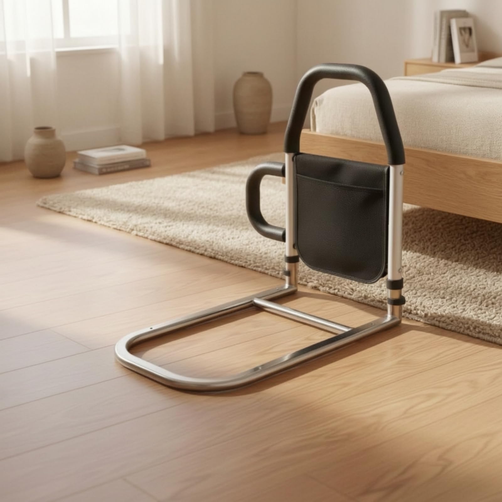 predolo con Base Ancha Estable Cama con Patas Ergonómico para Ancianos