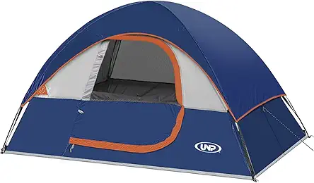 Camping Tent 2 Person, Waterproof Windproof Tent with...