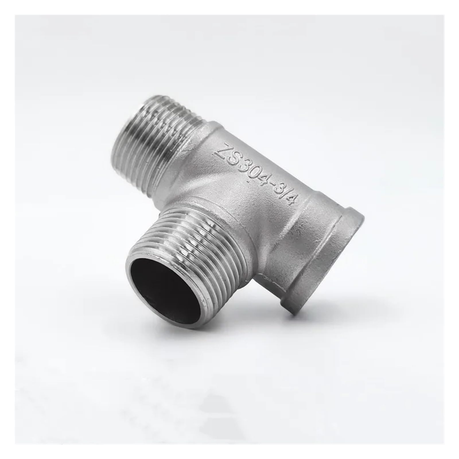 Raccord en T 1/4" en acier inoxydable 304 robuste haute pression