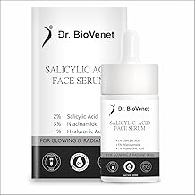DR.BIOVENET Salicylic Acid Face Serum (10 ml) With Salicylic Acid, Niacinamide & Hyaluronic Acid – Acne Control & Pore-Clearing Serum for Glowing, Radiant Skin