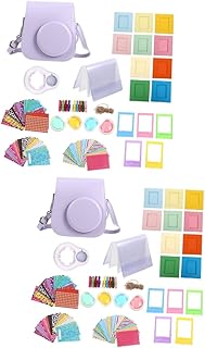 Uonlytech 2 Conjuntos De Acessórios Estojo Para Câmeras Fotográficas Instantâneas Para Acessórios De Câmera Estojo Para Câmera Instantânea Bolsa Para Câmera Instantânea Mini 11 Bolsa Para