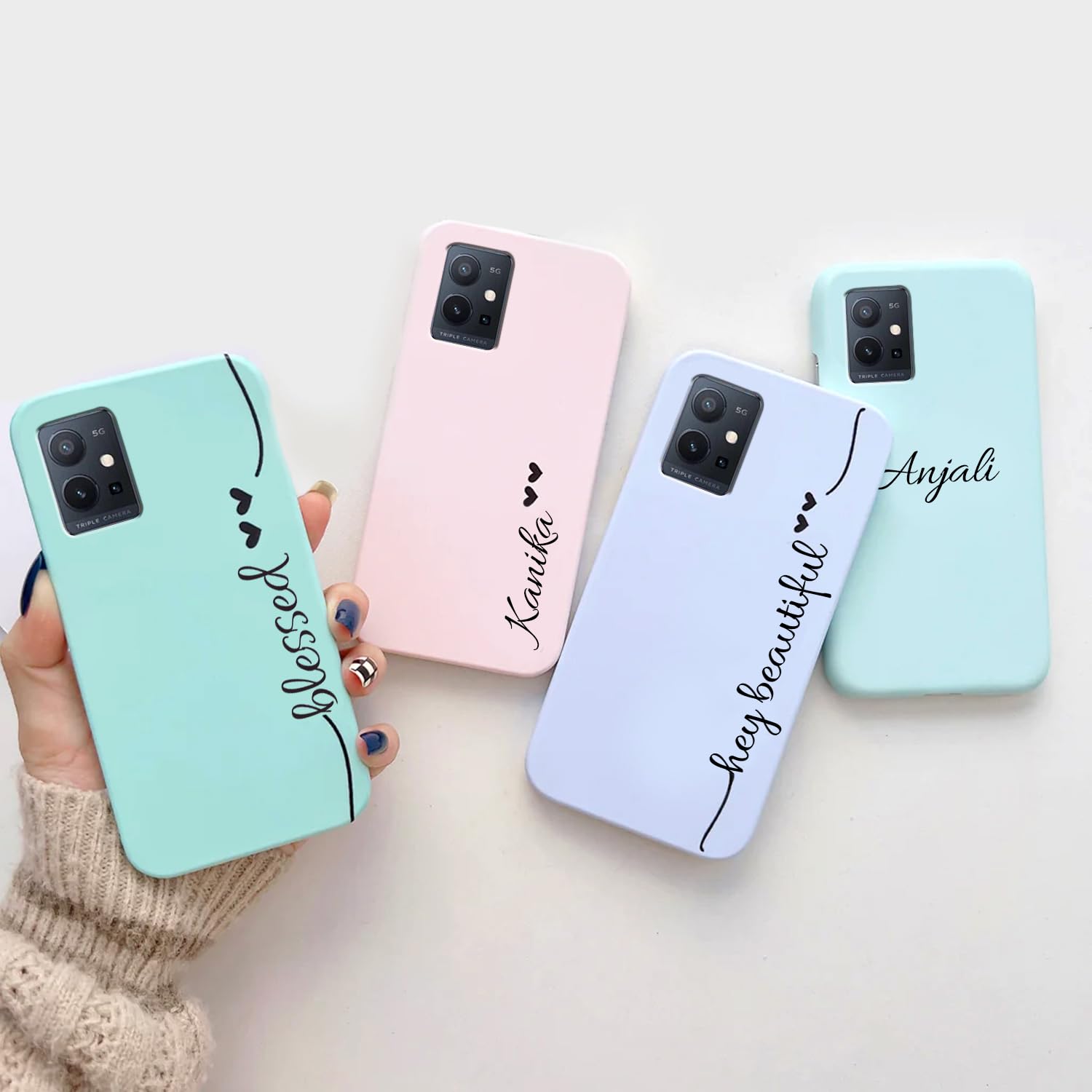 COLORflow Back Cover case Compatible with VIVO T1 5G / Y75 5G / iQOO Z6 5G | Solid Color Customized Back Cover Compatible with VIVO T1 5G / Y75 5G / iQOO Z6 5G (B0CTWYQHZ2) Amazon Price History, Amazon Price Tracker