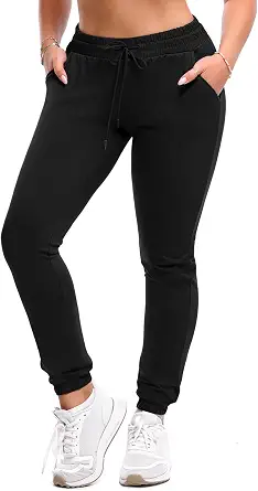 SINOPHANT Women's Joggers with Pockets and Drawstring