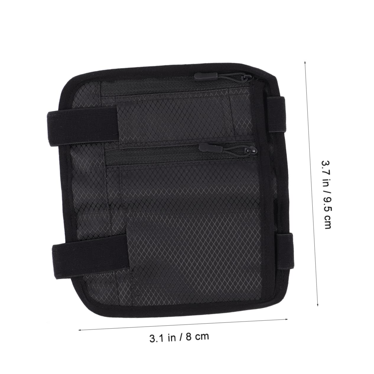 Mikinona Borsa Da Gamba Da 3 Pezzi Per Sport All'aria Aperta Per Cellulare Da Gamba Per La Corsa Multifunzione Nero