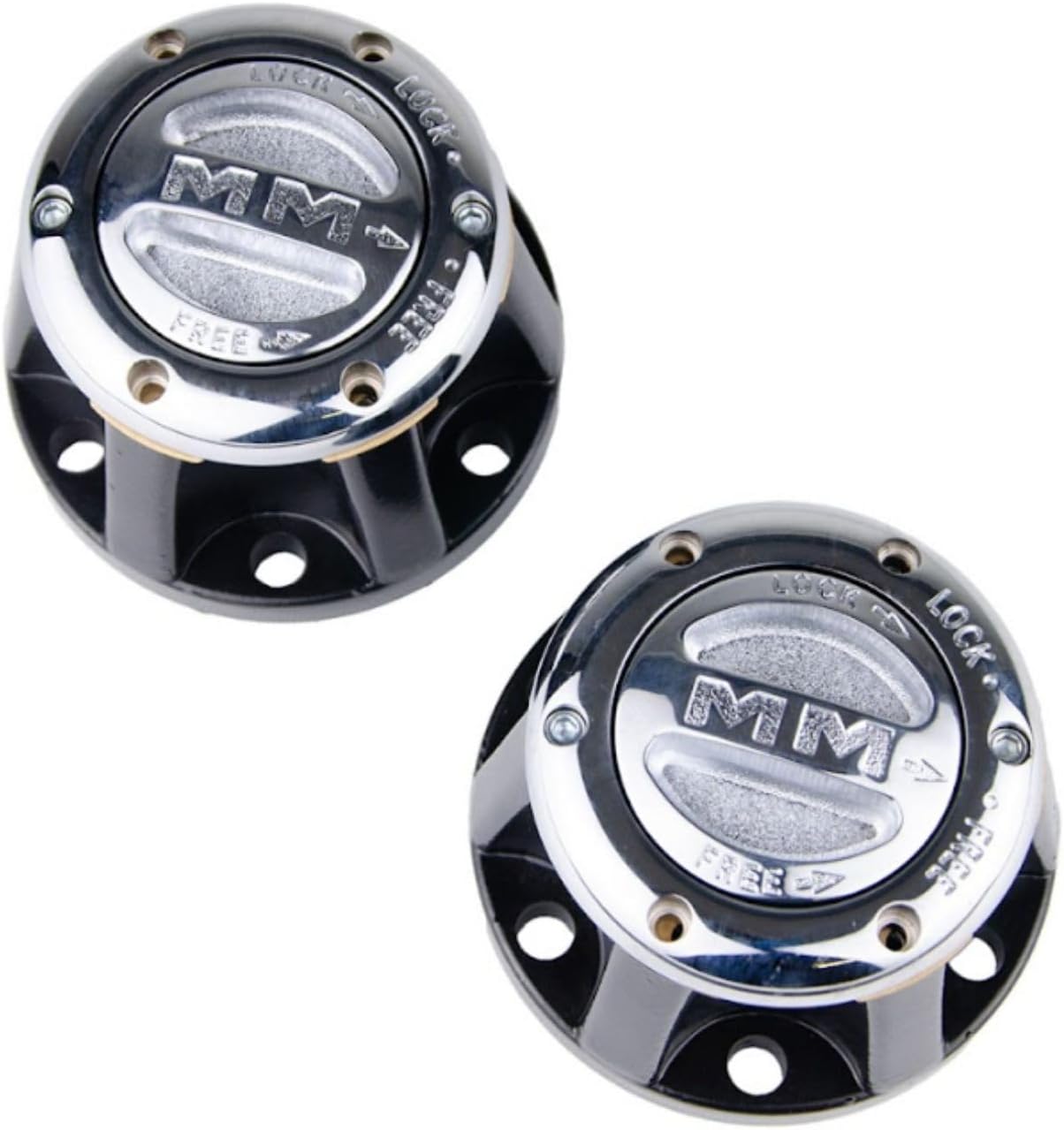Mile Marker 481 Pair of Premium Locking Hubs fits 1942 1971 CJ Universal | Built for Durability & Reliability in Extreme Off Road Conditions | Engineered with Precision
