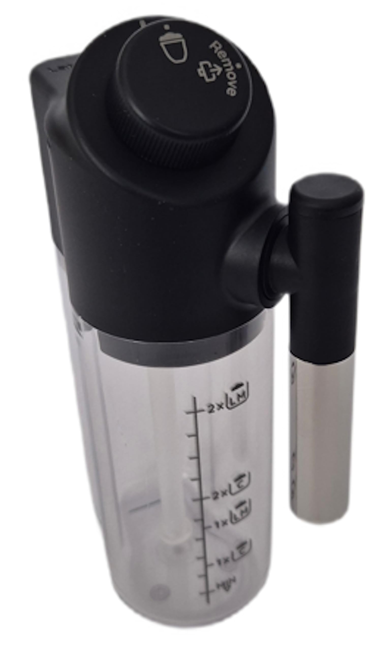 Contenitore per latte DLSC028 compatibile con DeLonghi Magnifica e Evo Start, LattePlus, LattePro e altri