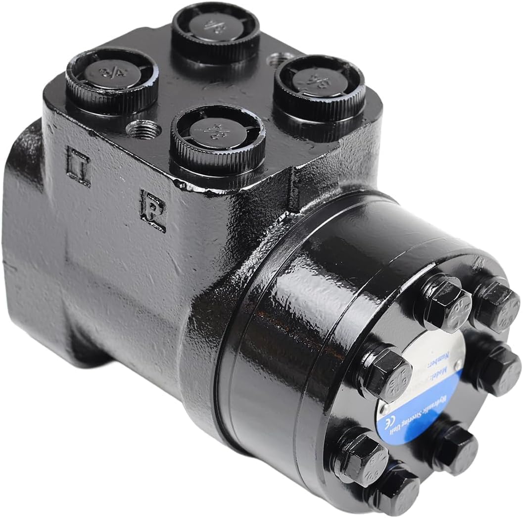 ZTUOAUMA Steering Control Valve Unit 3P300-63074 3P300-63070 Compatible with Kubota M125X M126X M135X Tractors