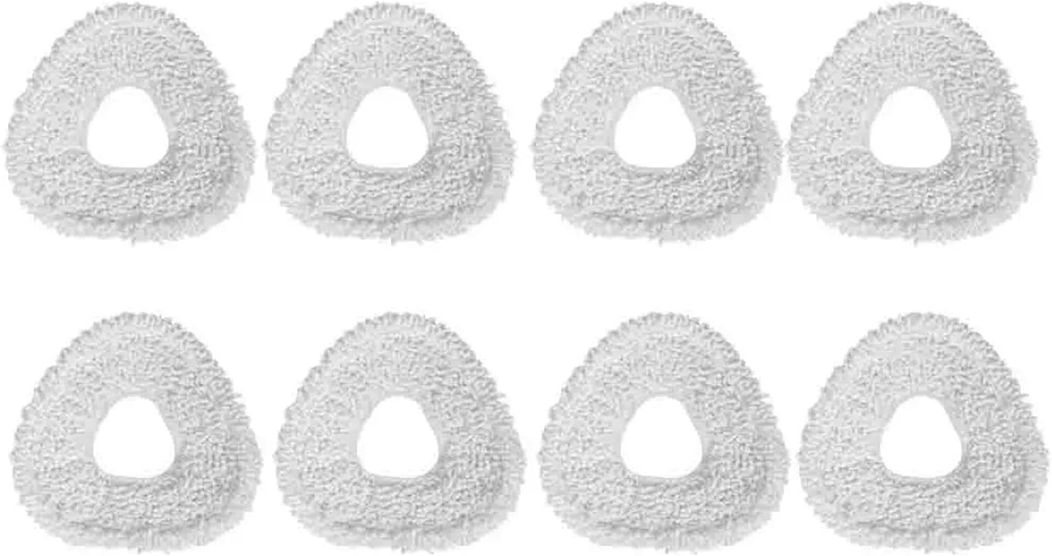 Assembly Mop Cloths,Mop Pad Parts,Compatible for Narwal J3 / J4 / Freo Z Ultra/Freo X Ultra / J5 / J4 Lite Vacuum Cleaner Parts(8pcs)