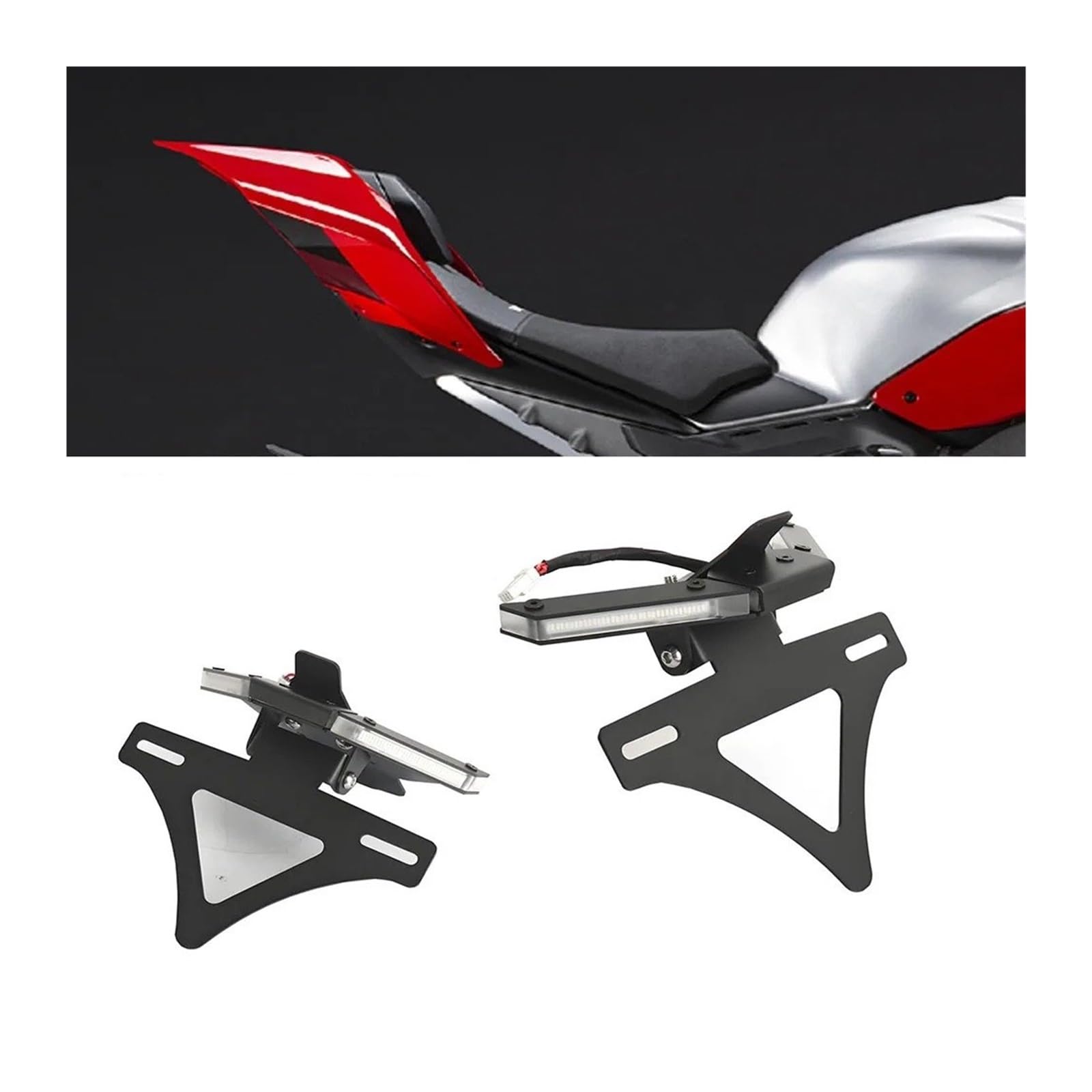 Porta targhe Moto Per Ducati Panigale V4 V4S